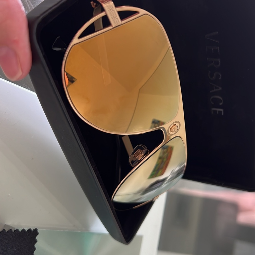 Brand new Versace aviator sunglasses